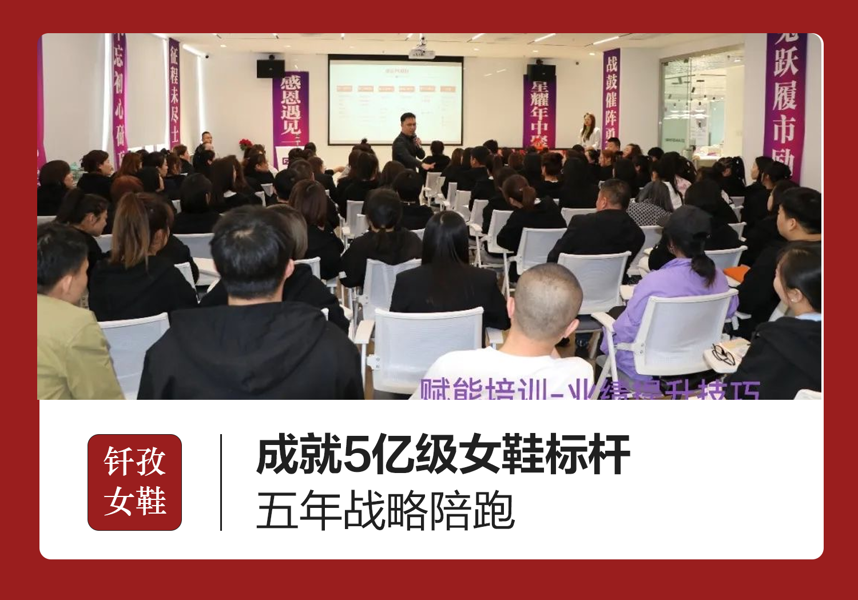 成就5亿级女鞋标杆